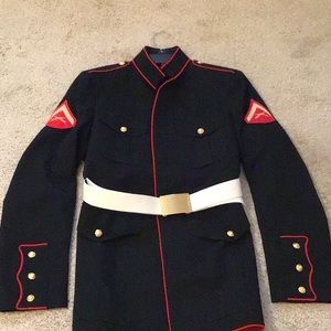USMC U.S. Marine Corps Dress Blue Jacket